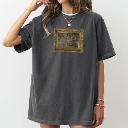 I'm Shy Oversized Washed Tee